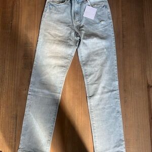Pistola Blue Straight Jeans Classic Light Wash